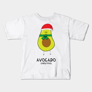 Avocado Christmas Kids T-Shirt